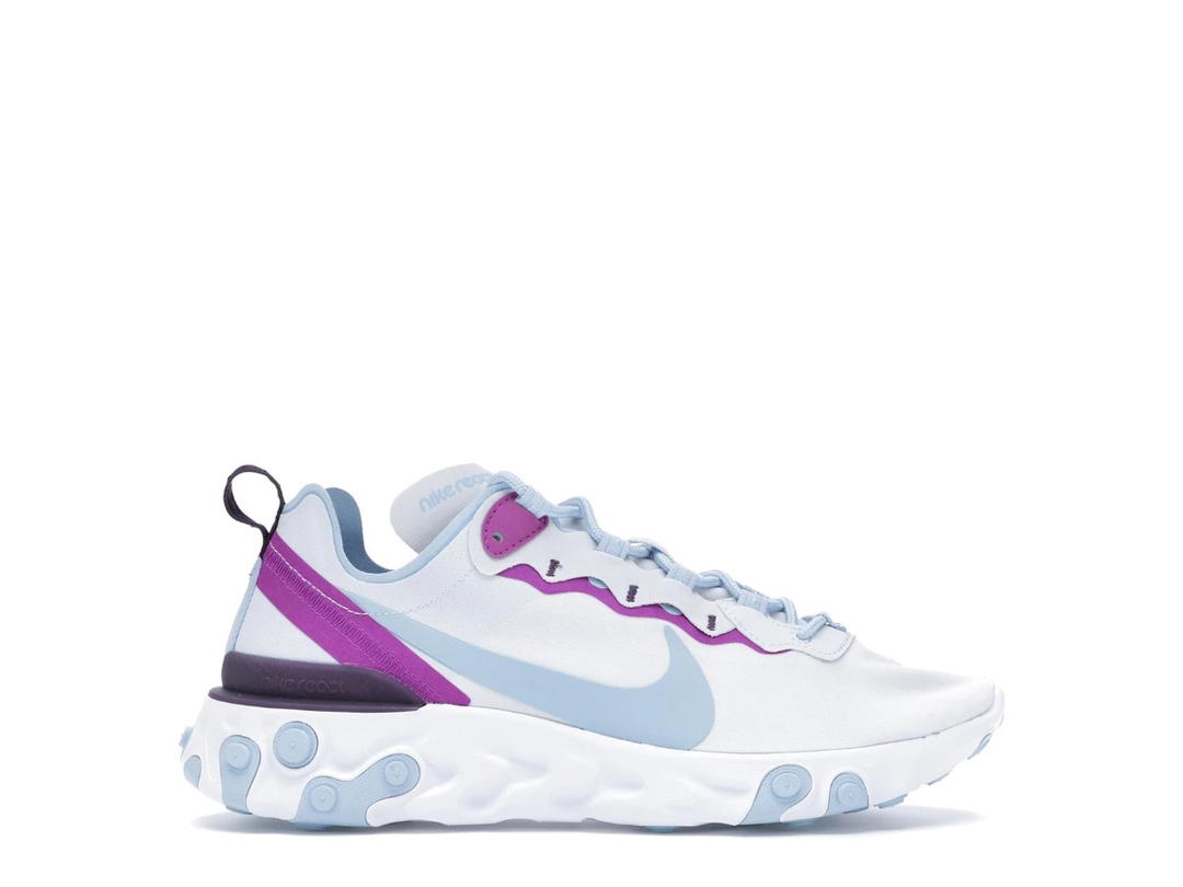 Nike Nike React Element 55 Football Grey Psychic Blue (Women's)