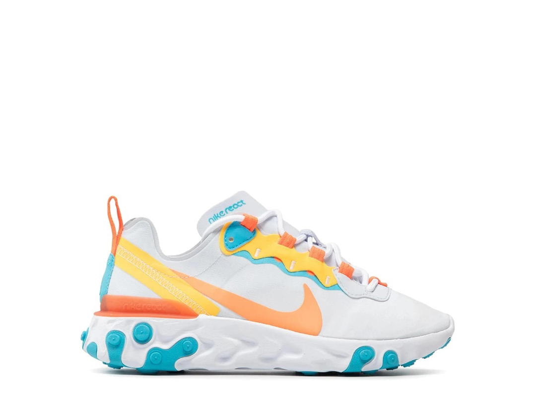Nike Nike React Element 55 Football Grey Hyper Crimson (Women's)