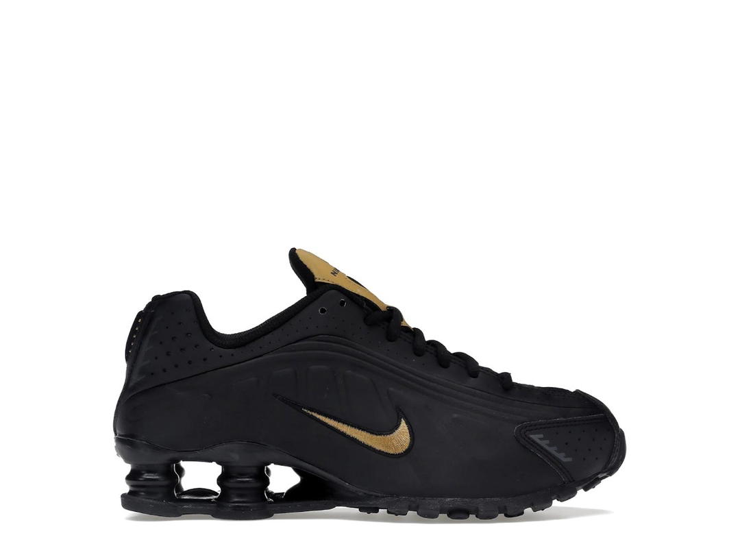 Nike Nike Shox R4 Black Metallic Gold (GS)