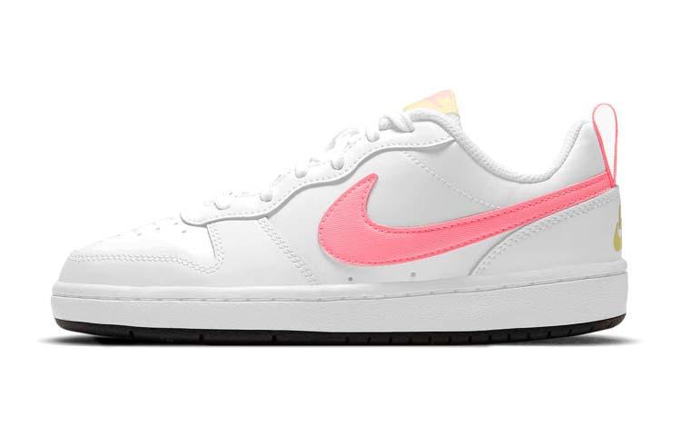 Nike Nike Court Borough Low 2 White Light Citron GS