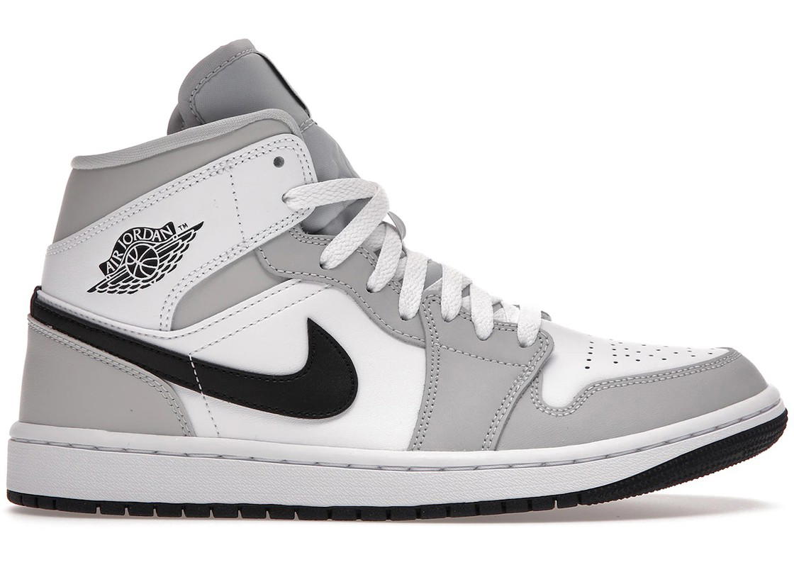 Jordan Jordan 1 Mid Light Smoke Grey (Women's)