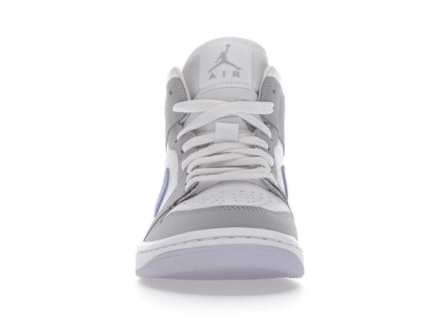 Jordan Jordan 1 Mid Wolf Grey Aluminum (Women's) - view 2