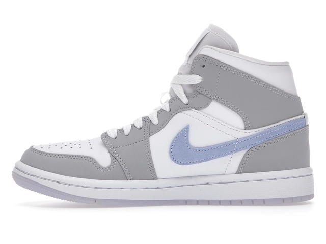 Jordan Jordan 1 Mid Wolf Grey Aluminum (Women's) - view 3
