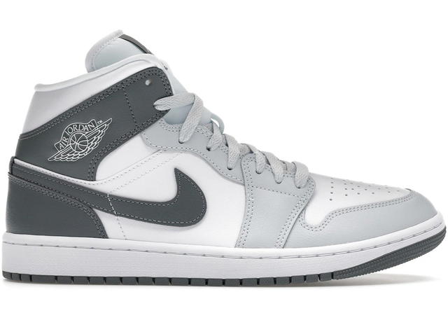 Jordan Jordan 1 Mid White Smoke Grey (Women's) - view 1