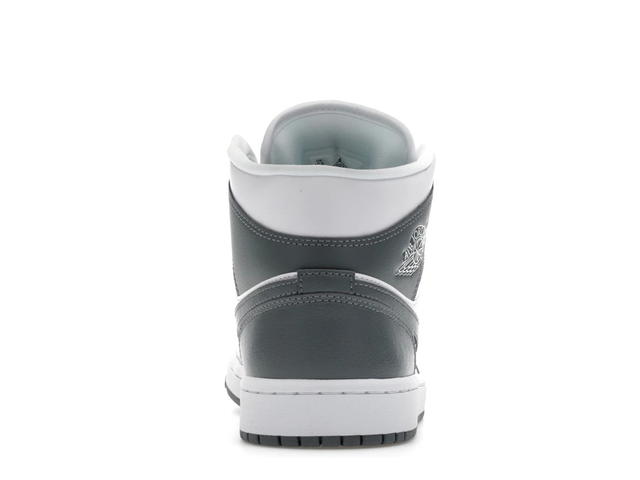Jordan Jordan 1 Mid White Smoke Grey (Women's) - view 4