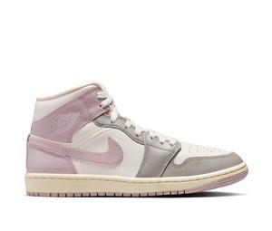 Buy Jordan 1 Mid Enigma Stone Particle Rose (Women's) at Sasom – Authentic and Ready to Ship