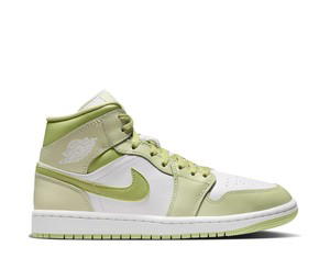 Buy Jordan 1 Mid Olive Aura Lawn (Women's) at Sasom – Authentic and Ready to Ship