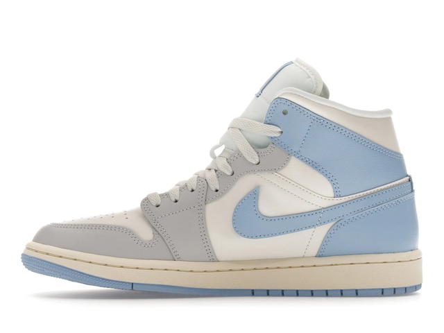 Jordan Jordan 1 Mid Psychic Blue Sail Coconut Milk (Women's) - view 3