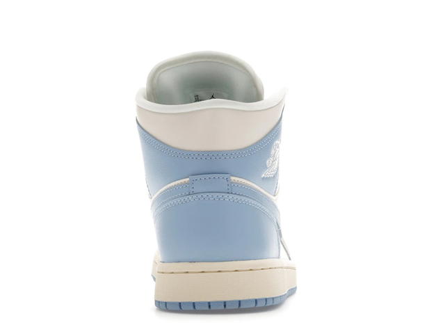 Jordan Jordan 1 Mid Psychic Blue Sail Coconut Milk (Women's) - view 4