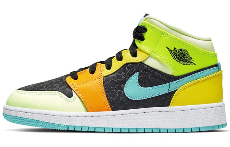 Jordan Jordan 1 Mid SE Aurora Green GS