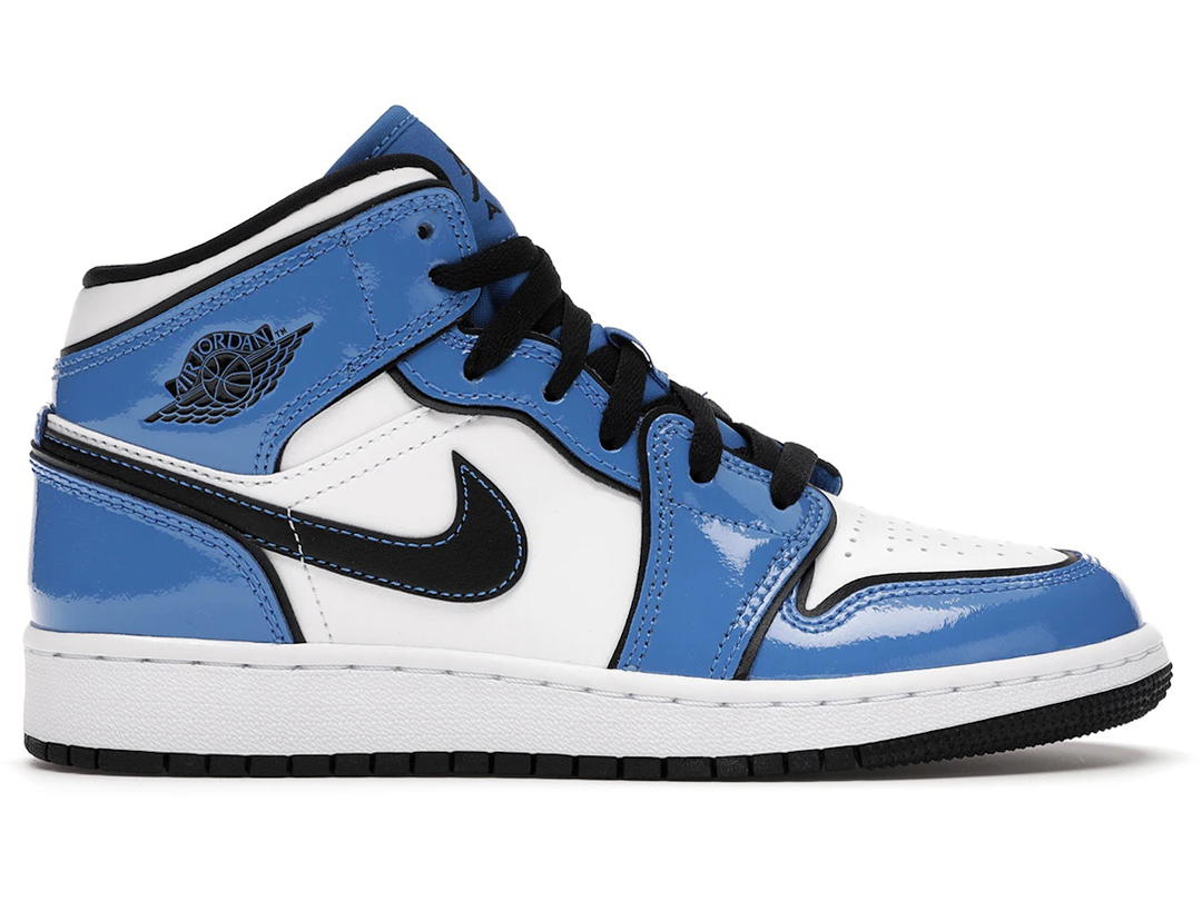 Jordan Jordan 1 Mid Signal Blue (GS)
