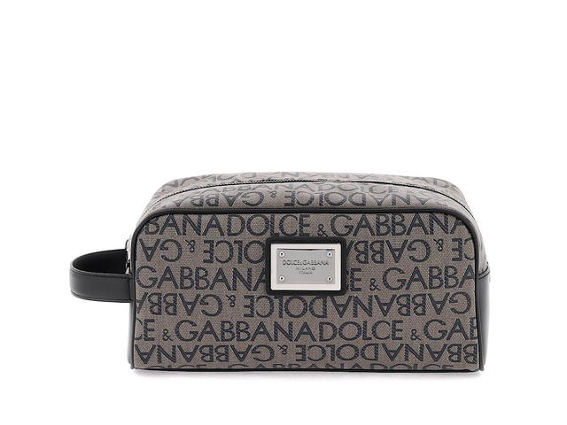 Dolce & Gabbana Dolce Gabbana Coated Jacquard Vanity Casemixed Colours 45co 25pu 15pl 10calfskin 5vi - view 1