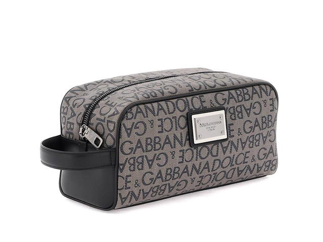 Dolce & Gabbana Dolce Gabbana Coated Jacquard Vanity Casemixed Colours 45co 25pu 15pl 10calfskin 5vi - view 3