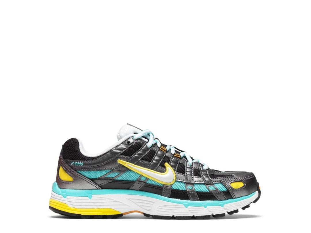 Nike Nike P-6000 Black Teal Yellow (Women's)