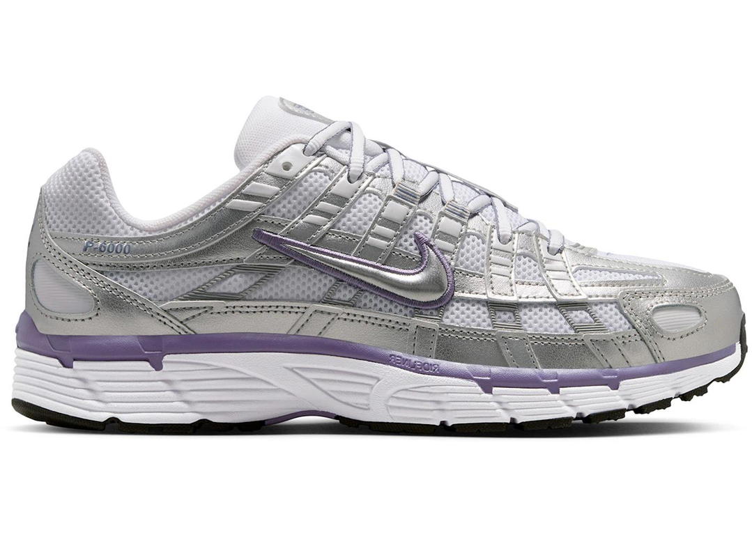 Nike Nike P-6000 Metallic Silver World Indigo (Women's)