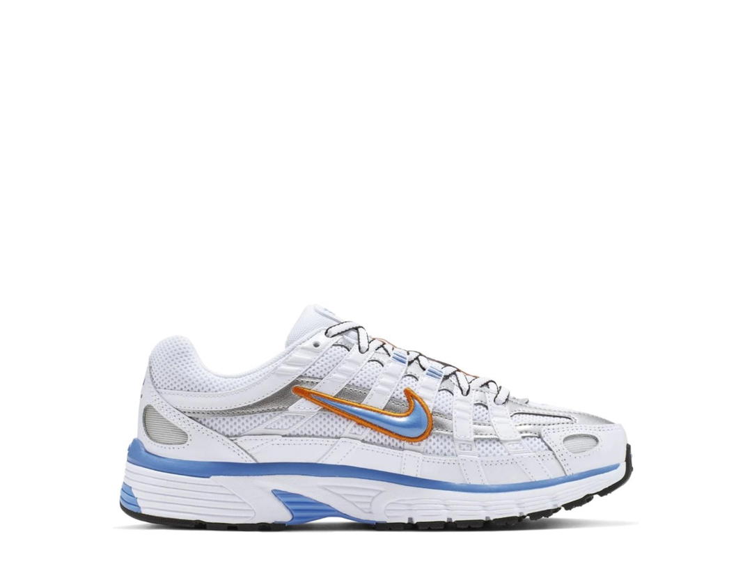 Nike Nike P-6000 White University Blue (Women's)