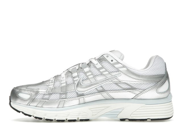 Nike Nike P-6000 White Blue Tint Sail Metallic Silver (Women's) - view 3