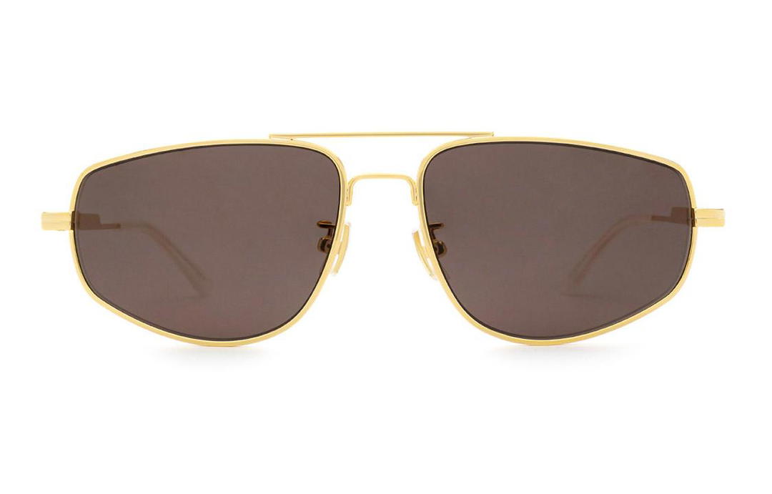 Bottega Veneta Bottega Veneta Sunglasses Unisex Gold