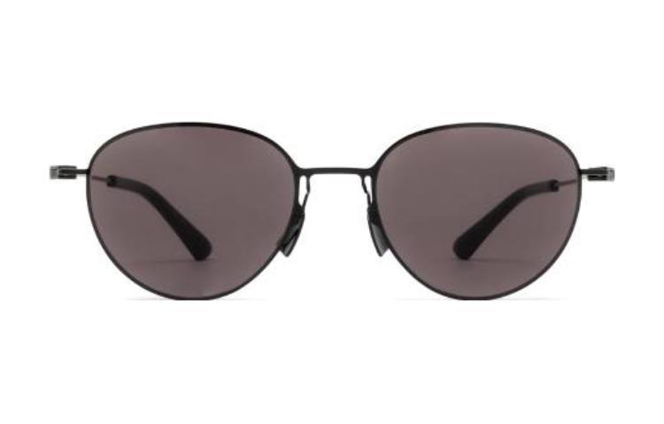 Bottega Veneta Bottega Veneta Metal Butterfly Sunglasses Men's Black