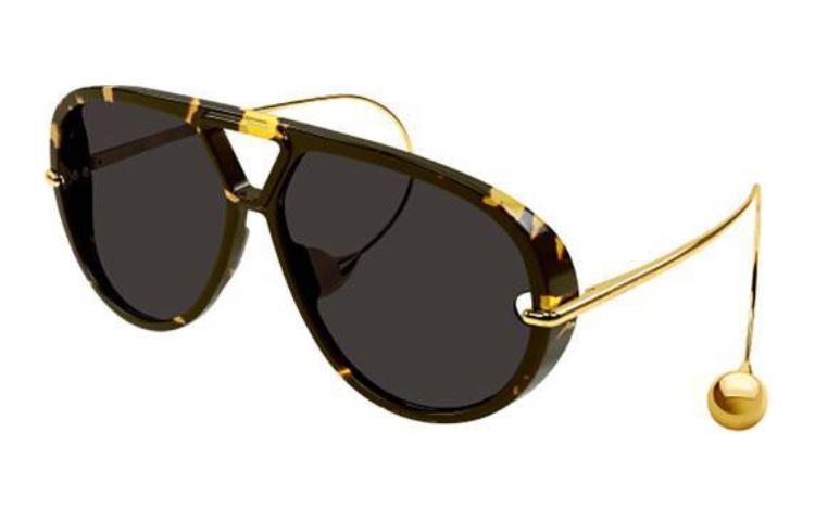 Bottega Veneta Bottega Veneta Pilot Frame Sunglasses
