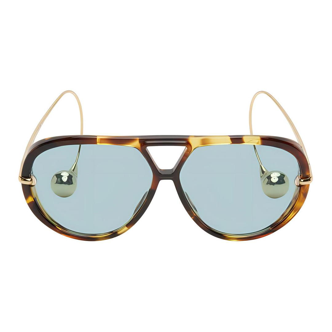 Bottega Veneta Bottega Veneta Pilot Frame Sunglasses