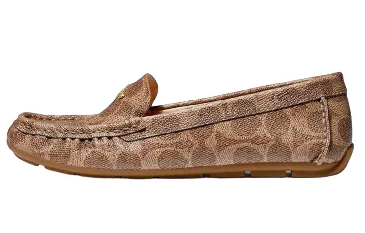 Coach Coach Logo print Slip On Loafers