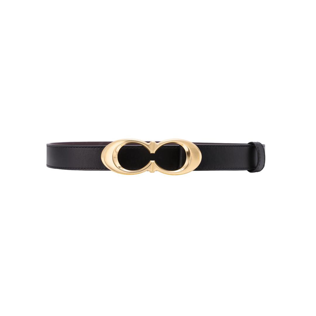 Coach Coach Cow Leather Belts Women's Width 2.5cm