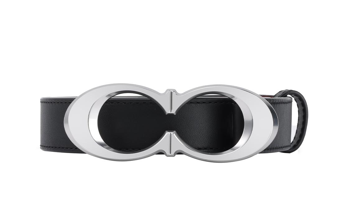 Coach Coach Calfskin Leather Belts Unisex Width 2.5cm