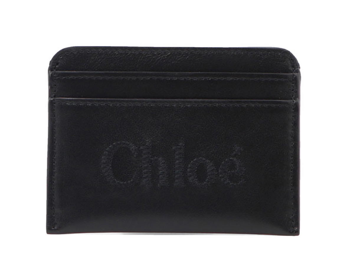 Buy Chlo Sense Card Holderblack Pelle Di Vitello at Sasom – Authentic and Ready to Ship