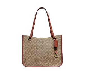 Buy Coach Tyler Leather Handbags Shoulder Bags Women's Orange Red & Brown at Sasom – Authentic and Ready to Ship