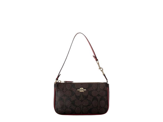 Coach Coach Nolita 19 In Signature Canvas With Gold Hardware - view 1