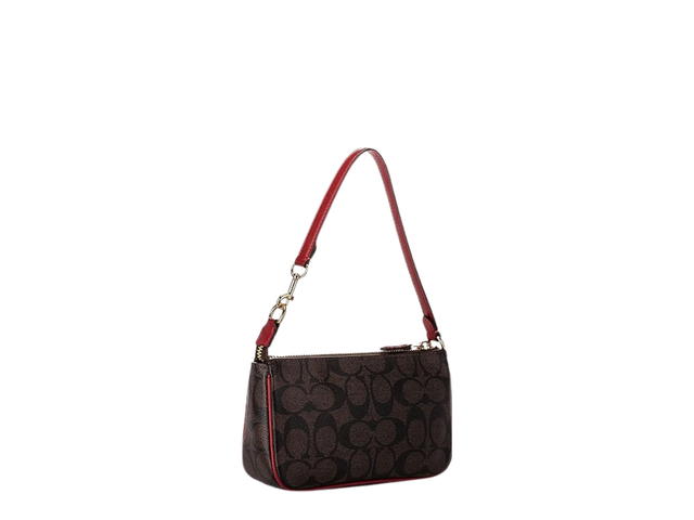 Coach Coach Nolita 19 In Signature Canvas With Gold Hardware - view 2