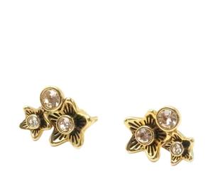 Buy Coach Metal Rhinestone Earrings Women's Gold at Sasom – Authentic and Ready to Ship