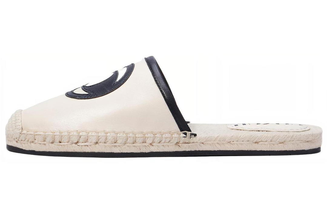 Coach Coach Channing Wrap-toe Slippers Women's White