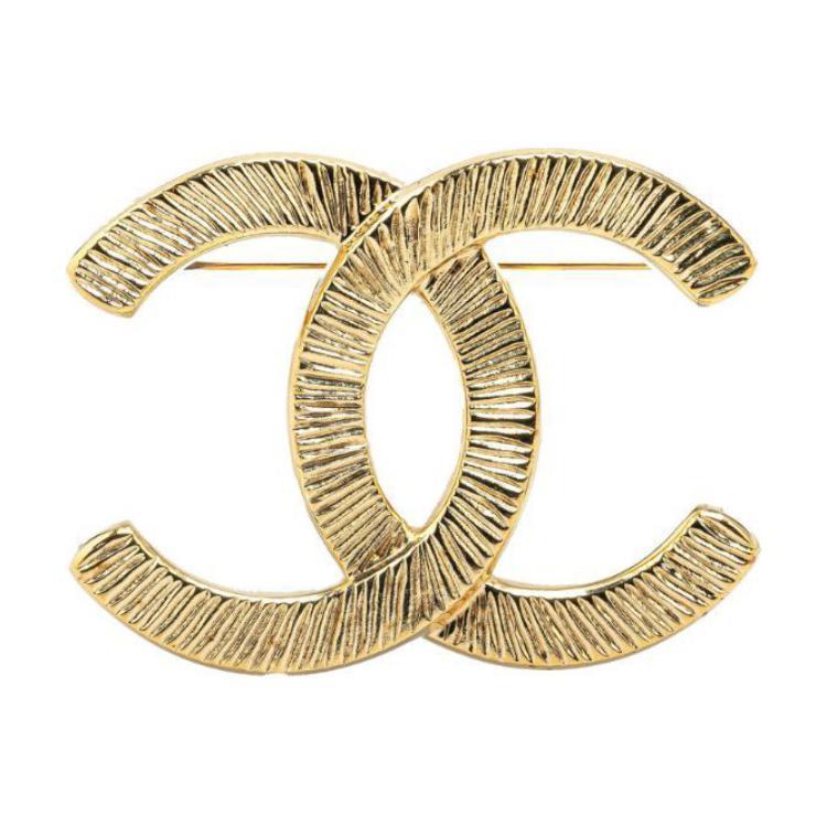 Chanel Chanel Gold-Plated Brooches Women's Gold