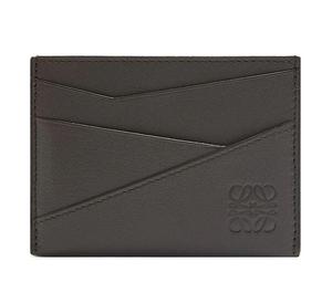 Buy Loewe Cow Leather Card Holder Men's Dark Gray at Sasom – Authentic and Ready to Ship