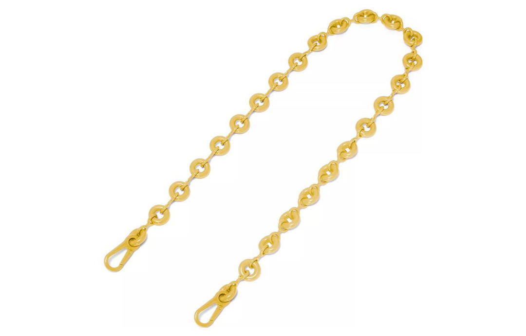 Loewe Loewe Brass Chain Belt Shoulder Strap Bag Strap Women's Yellow