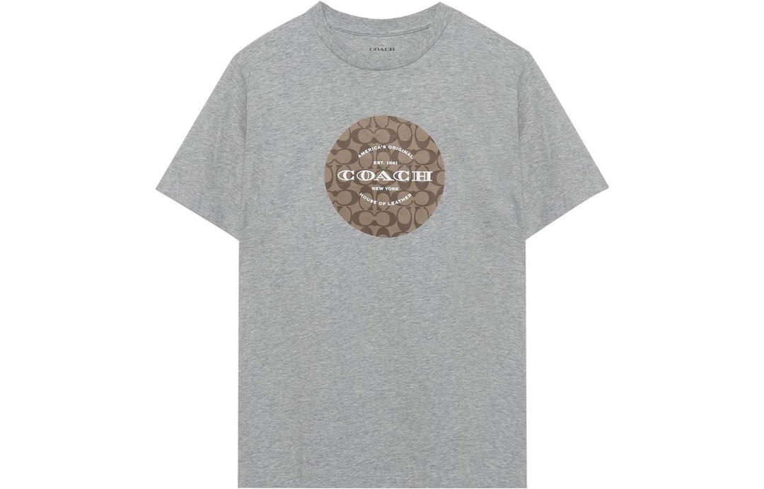 Coach Coach T-Shirts Men Gray