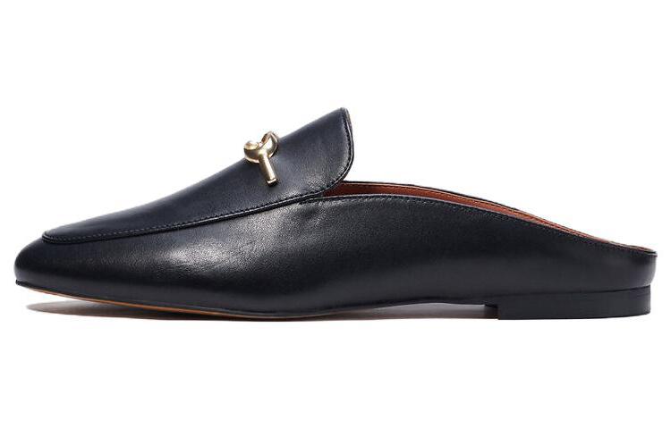 Coach Coach Odor-Resistant Wrap-toe Slippers Women's Black