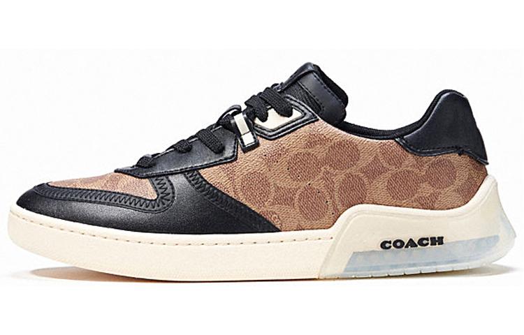 Coach Coach CitySole Low Top Stylish Skateboarding Shoes Men's Brown Black