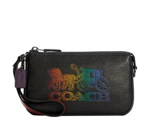 Buy Coach Nolita Leather Mahjong Shoulder Bag Clutch Small Size Unisex Black at Sasom – Authentic and Ready to Ship