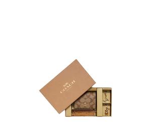 Buy Coach Boxed Monogram Canvas With Leather Clutches Wallets Mini Women's Khaki at Sasom – Authentic and Ready to Ship