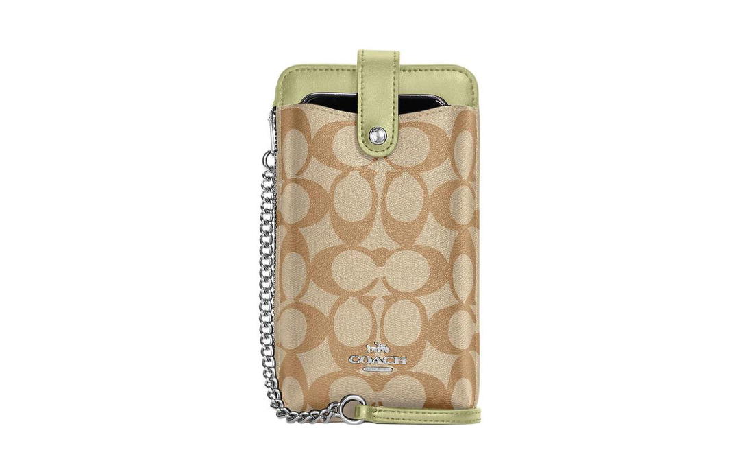 Coach Coach N/S Cellphone Pouches Green