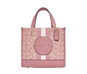 Buy Coach Dempsey Tote 22 In Signature Jacquard With Stripe And Coach Patch at Sasom – Authentic and Ready to Ship