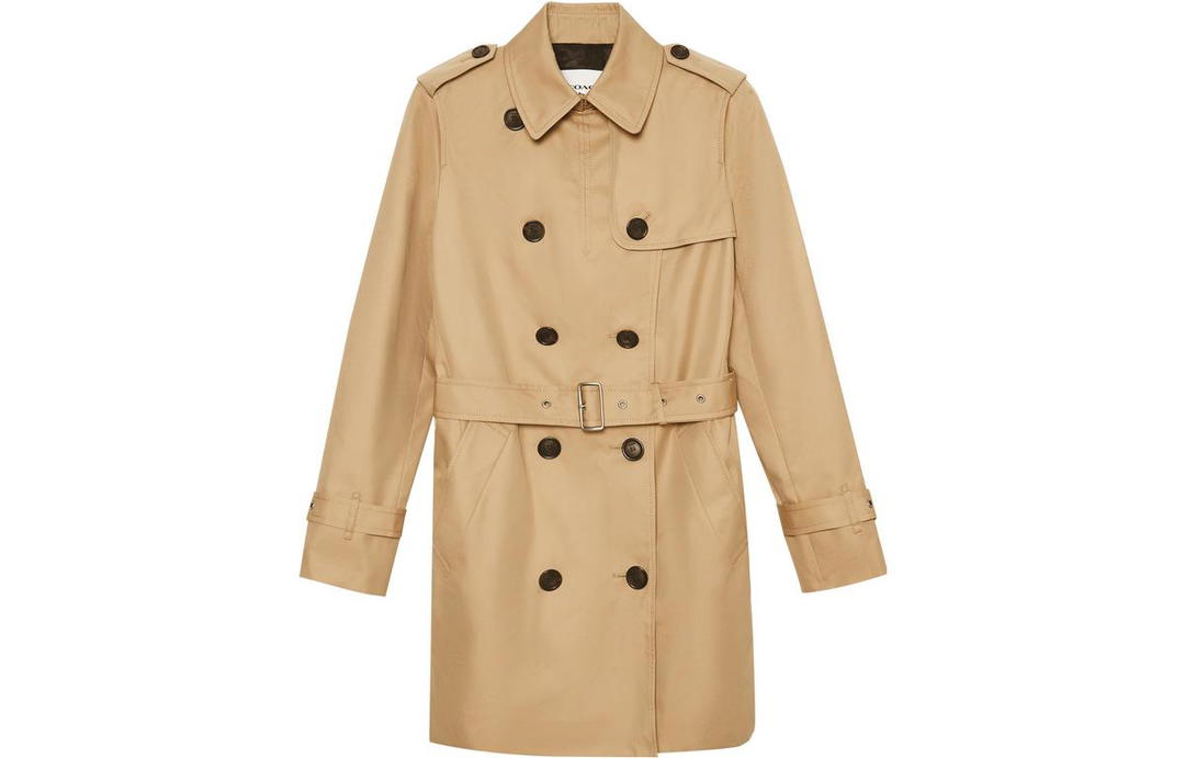 Coach Coach Trench Coat Women's Khaki