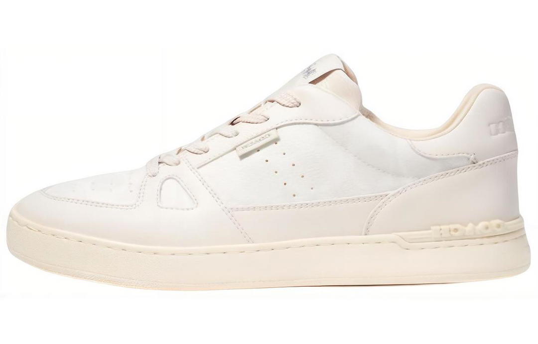 Coach Coach CitySole Abrasion Resistant Low Top Sports Casual Shoes Men's White