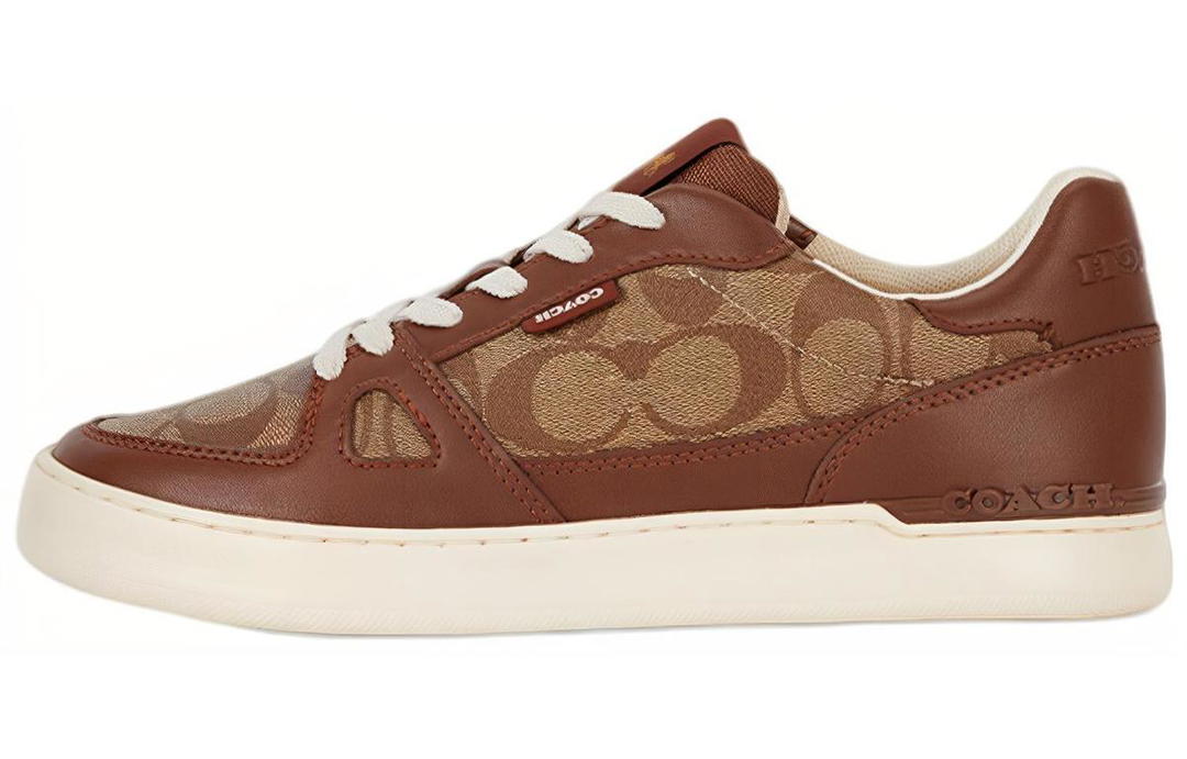 Coach Coach Clip Sneakers Brown