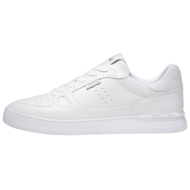 Coach Coach Stylish Skateboarding Shoes Men's White