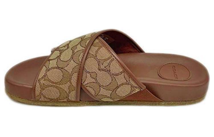 Coach Coach Crossover Sandals Brown