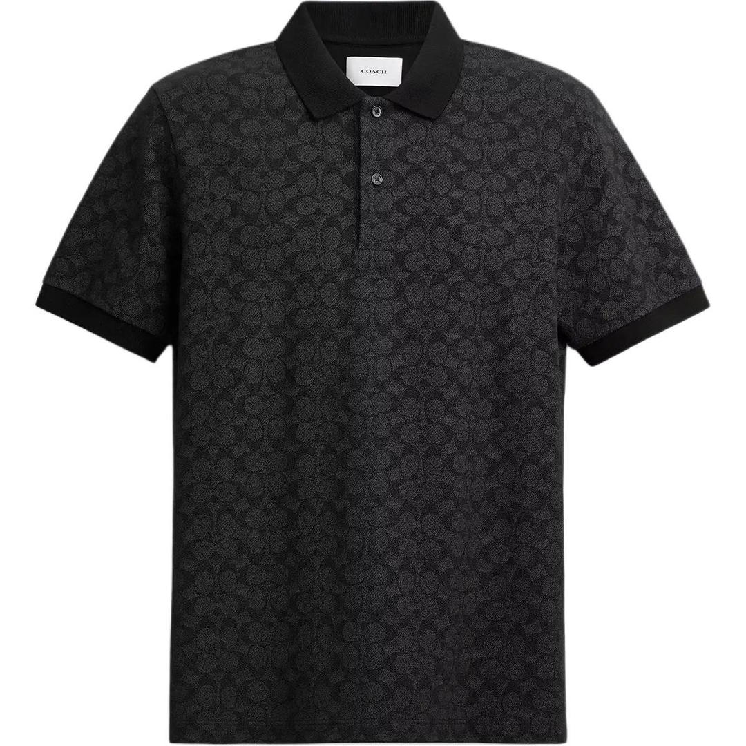 Coach Coach Polo Shirts Men Black